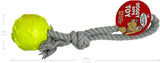Rope Chew Toy, 2 Pack, Dog Chew Toy, Tough Rope with Ball Active Play (Colors May Vary)