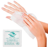 Hand Cleansing Pre-Moistened Refreshing Handynaps Wet Naps Moist Towelettes (100 Pack)