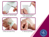 HEALTH & OUTDOORS Transparent Thin Film Dressing Roll 6" by 11 Yard for Wound and Tattoo Aftercare