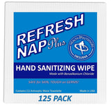 Cleansing Towelettes Antiseptic 5" x 7" Wipes (125 Count) Hand and Body Wet Napkins Individually Wrapped