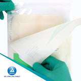 Dynarex DynaGuard Waterproof Dressings, Sterile, Four-Layer Composite Dressing, Protects and Offers Optimal Moist-Environment, Bordered - 6" x 6"