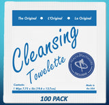 Cleansing Towelettes BLUE 100CT v1 - TOWELETTE