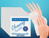 Cleansing Towelettes BLUE 100CT v1 - TOWELETTE