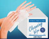 Cleansing Towelettes BLUE 100CT v1 - WIPE