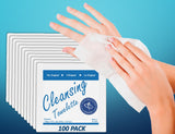 Cleansing Towelettes BLUE 100CT v1 - TOWELETTE
