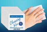 Cleansing Towelettes BLUE 100CT v1 - WIPE
