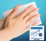 Cleansing Towelettes BLUE 100CT v1 - TOWELETTE