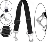 Car Dog Leash - Best Dog Seat Belt (2 Pack) Car Harness Attachment for Dogs - Adjustable Dog Restraints Seatbelts for Cars (17.5In - 26In)
