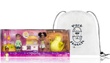 Disney Storytelling Princess and the Frog Petite Doll Set W/ Bonus Pack-A-Hatch