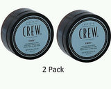 2pk American Crew Fiber - High Hold Low Shine 3oz Men Strong Wax Paste