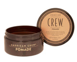 2 Pack - American Crew Pomade - Medium Hold with High Shine, Classic 3oz.85g Men