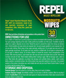 20CTx2 Repel Wipes Sportsmen 30%DEET Mosquito Repellent (40-Total) 94144 94100