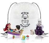 Disney Storytelling The Little Mermaid Petite Dolls Set W/ Bonus Pack-A-Hatch