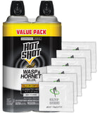 Hot Shot 14oz 2 pack W/ Towelettes