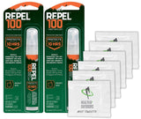 Repel 100 Pen Pump Spray 0.475oz Insect Repellent With Bonus Towelettes