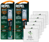 Repel Sportsmen 40% Pen Pump Spray (Multi Packs) With Wipes