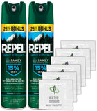 Repel Family 8.125 W/ Bonus Moist Towelettes