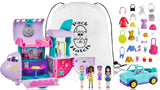 Polly Pocket Jet Travel Adventures W/ Pack-A-Hatch