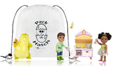 Disney Storytelling Princess and the Frog Petite Doll Set W/ Bonus Pack-A-Hatch
