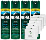 Repel Family 8.125 W/ Bonus Moist Towelettes