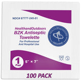 BZK Antiseptic Moist Towelettes (100 Count)