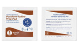 Povidone-Iodine Prep Pads (120 Count) Individually Wrapped Germicidal Wipes