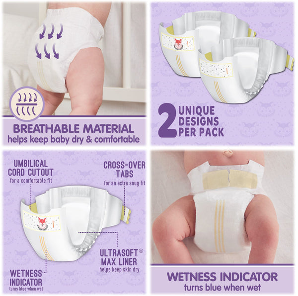 Member's Mark Premium Pañales para bebé, talla 1 (8-14 libras), 176 unidades