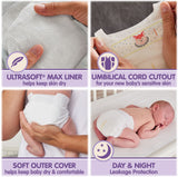 Member's Mark Premium Baby Diapers with HealthandOutdoors Moist Towelettes (Size 1 - 176 Count)