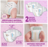Member's Mark Premium Baby Diapers with HealthandOutdoors Moist Towelettes (Size 5 - 168 Count)