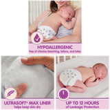 Member's Mark Premium Baby Diapers with HealthandOutdoors Moist Towelettes (Size 5 - 168 Count)