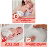 Member's Mark Premium Baby Diapers with HealthandOutdoors Moist Towelettes (Size 7 - 132 Count)