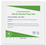 Sterile Alcohol Prep Pads 125 Count