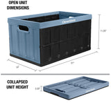 Clevermade 62L Slate Blue Crate