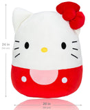 Hello Kitty Squishmallow 20 Inch Plush Pillow W/ Pack-A-Hatch