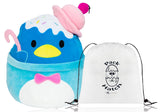 Hello Kitty Squishmallow 20 Inch Plush Pillow W/ Pack-A-Hatch