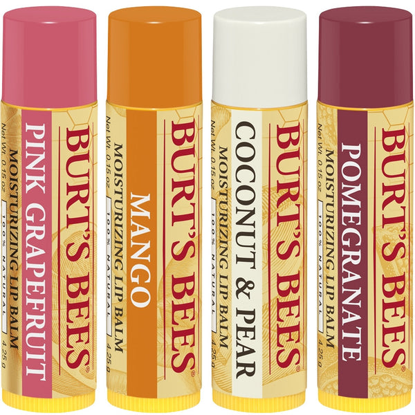 Burt's Bees Pink Grapefruit Lip Balm 0.15 oz. blister box