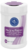 Nice N Fresh Baby Wipes 140 Count Canister