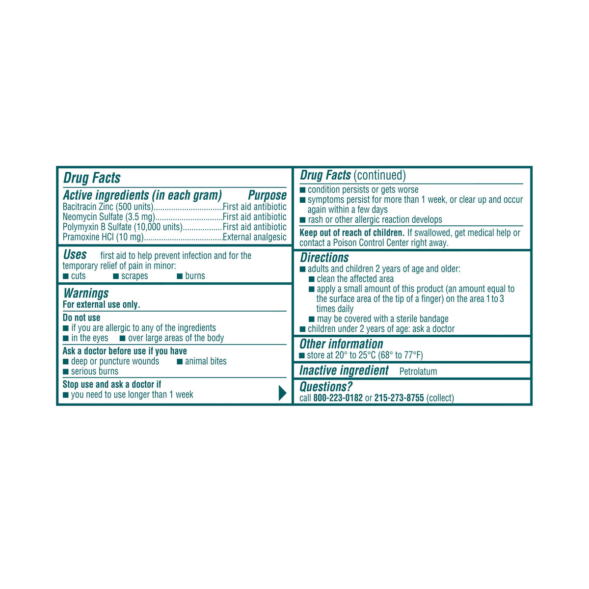 Neosporin + Pain Relief Dual Action Topical Antibiotic Ointment, 3 ct - product image 4