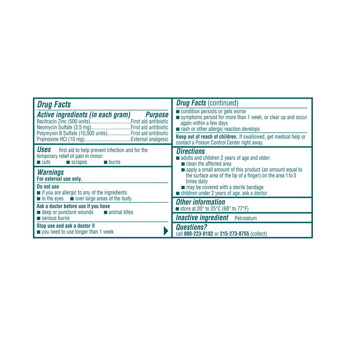 Neosporin + Pain Relief Dual Action Topical Antibiotic Ointment, 3 ct - product image 2