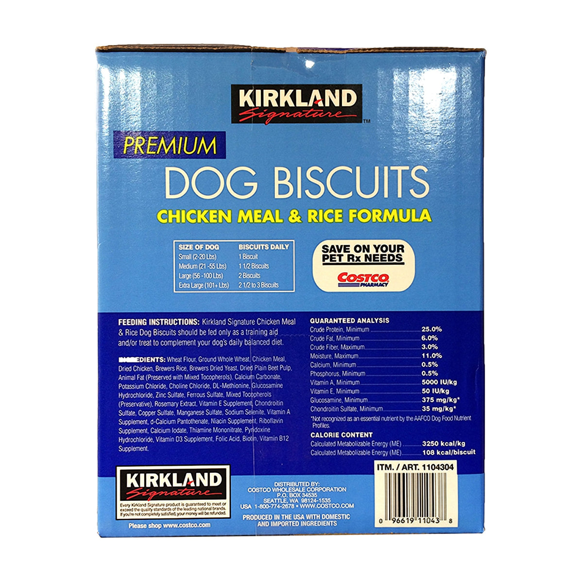 Kirkland Signature Premium Dog Biscuits, 15 lbs - product image 3