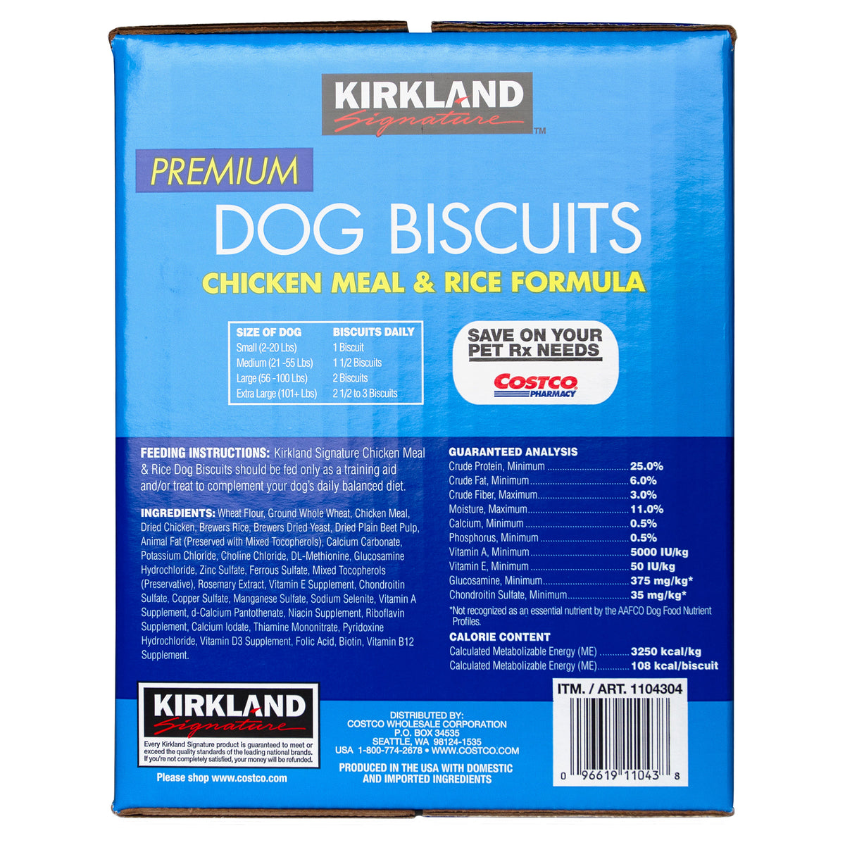 Kirkland Signature Premium Dog Biscuits, 15 lbs - product image 5