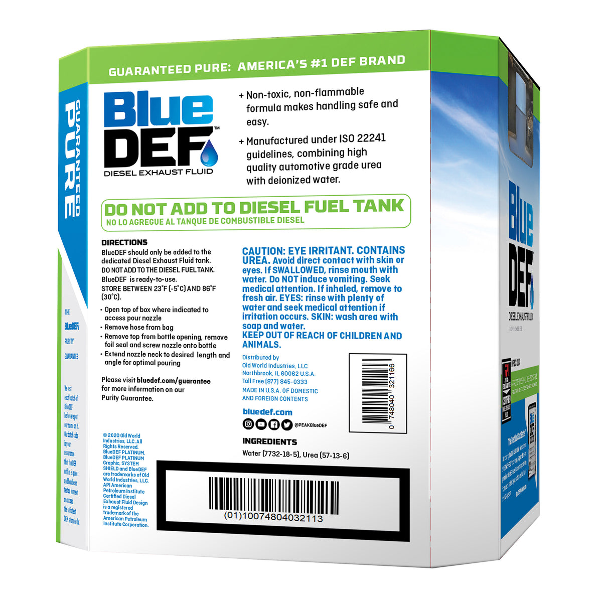 PEAK Blue DEF Diesel Exhaust Fluid, 2.5 Gallon - product image 8