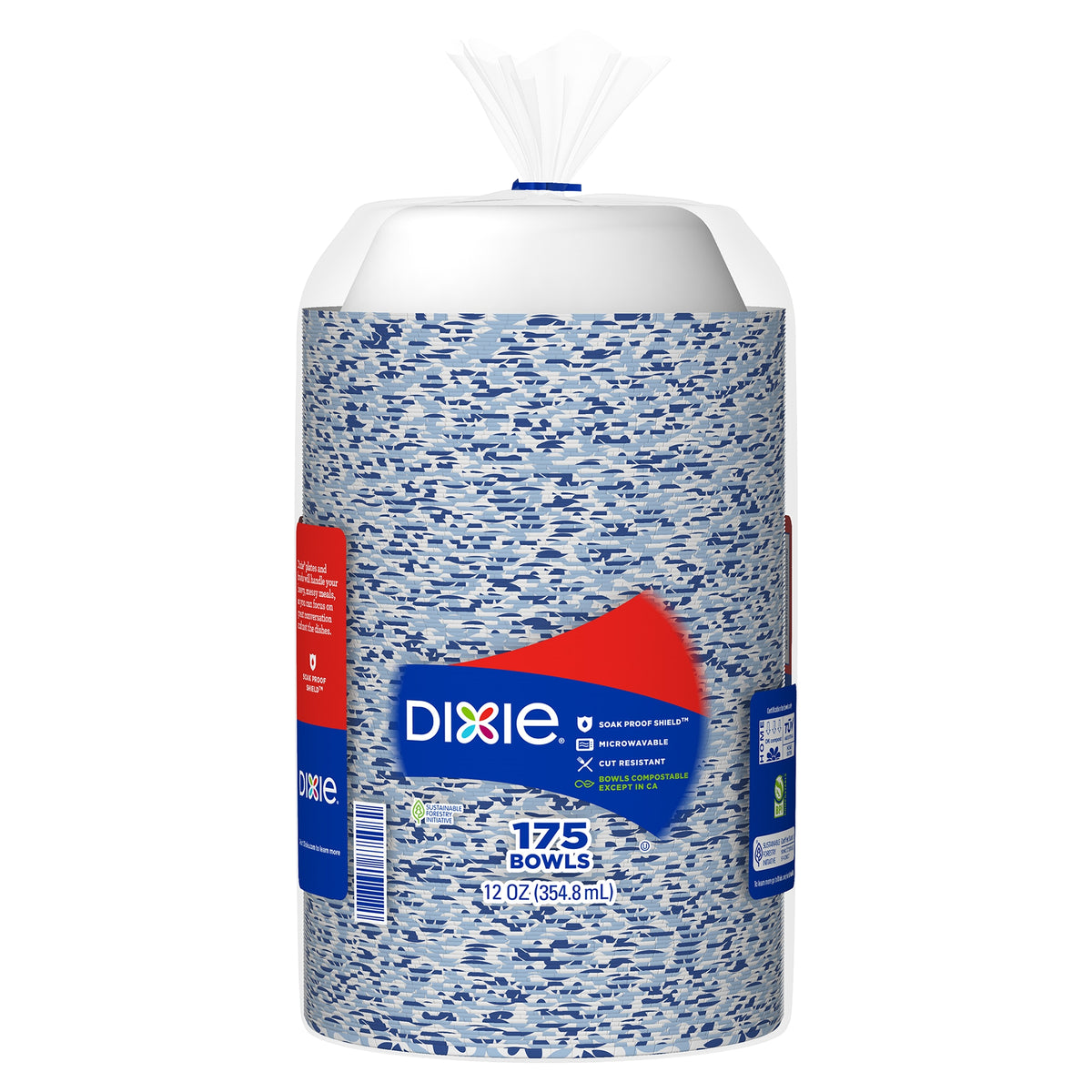 Dixie Paper Bowl, 12 oz, 175 ct - product image 1