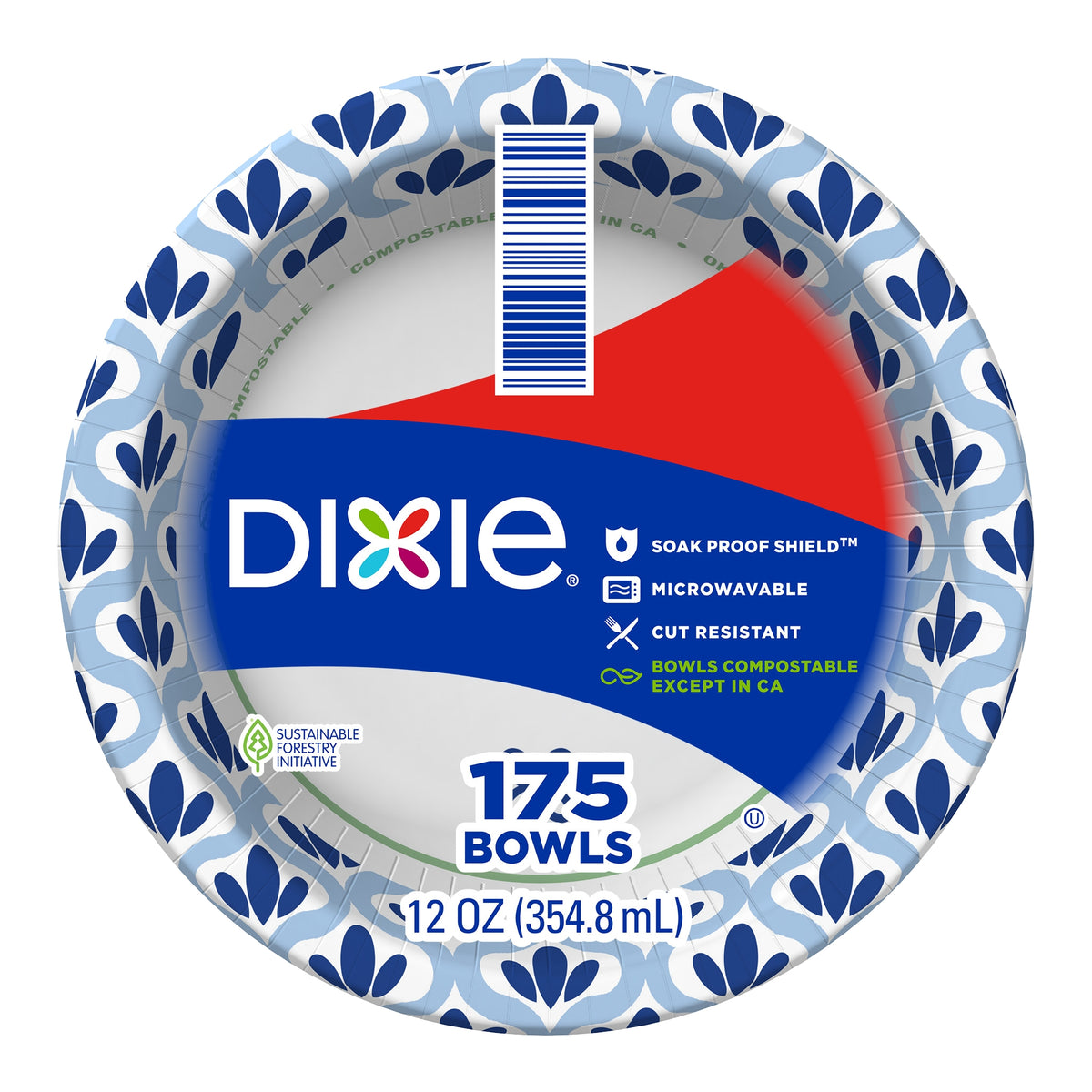 Dixie Paper Bowl, 12 oz, 175 ct - product image 4