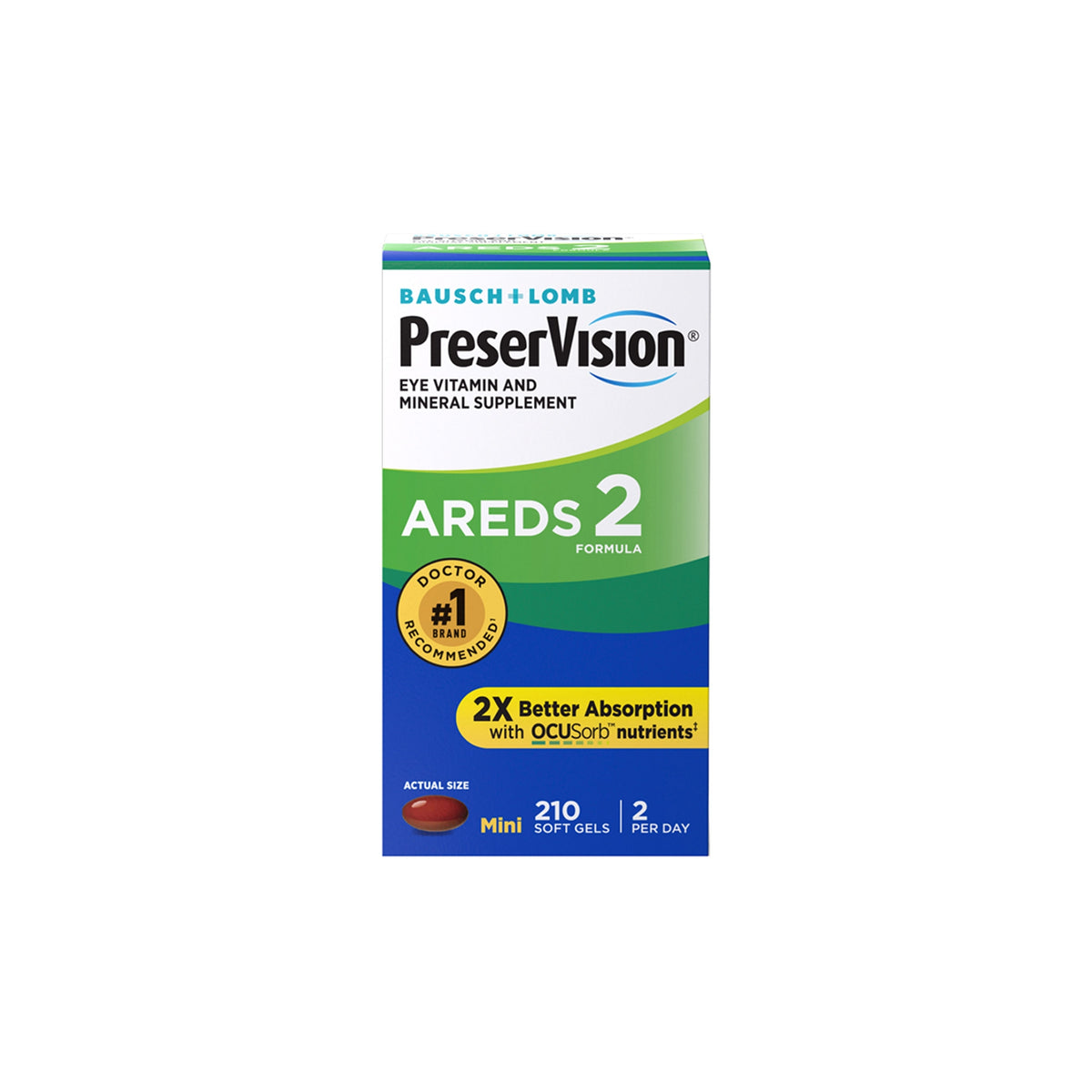 PreserVision Eye Vitamin and Mineral Supplement AREDS 2 Formula, 210 ct - product image 3