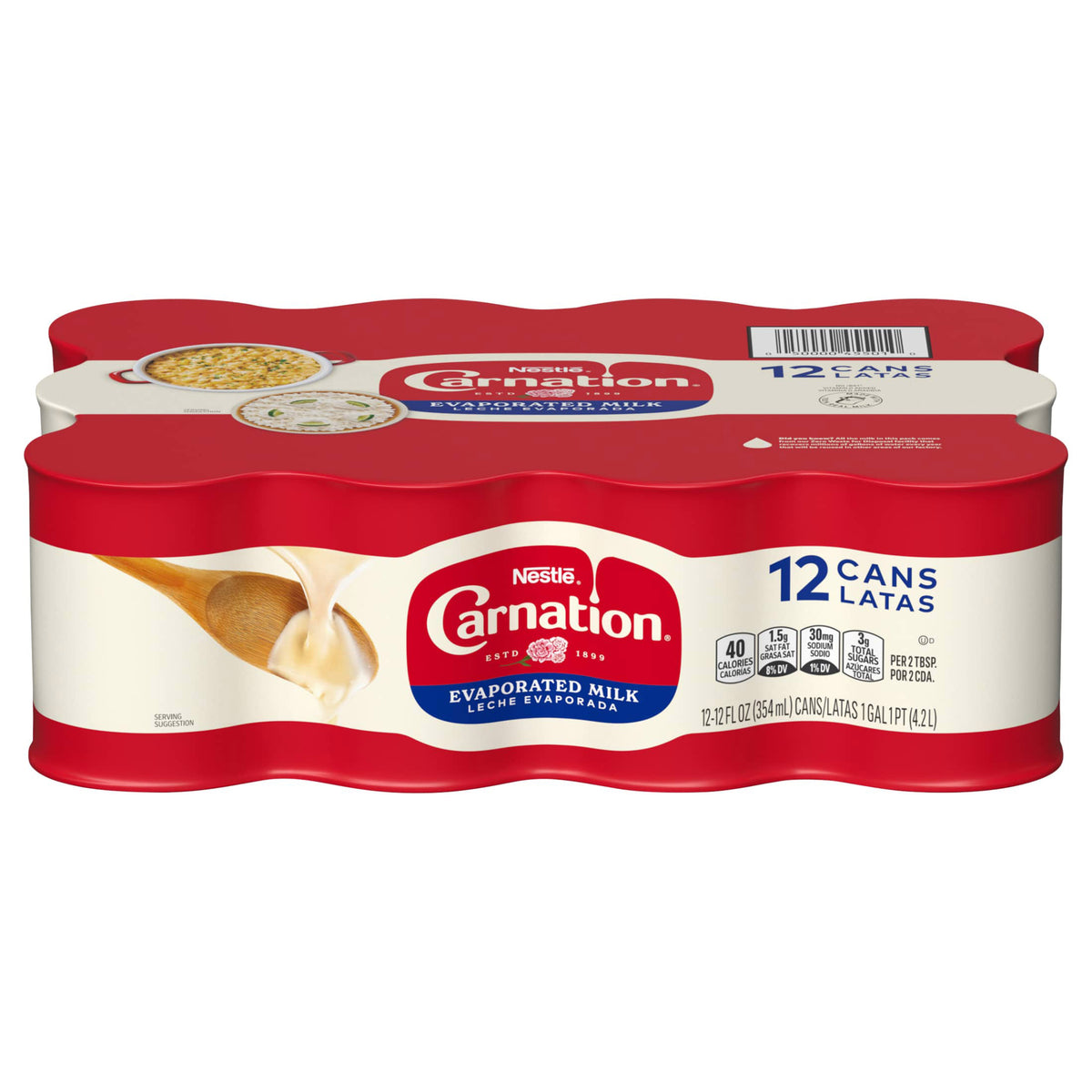 Nestlé Carnation Evaporated Milk, 12 fl oz, 12 ct - product image 6