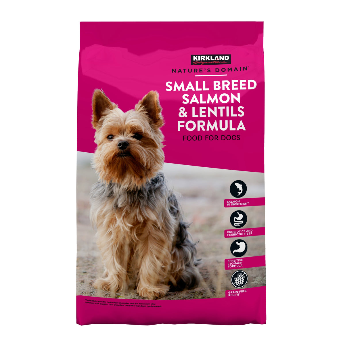 Kirkland Signature Nature's Domain Dog Food, Small Breed Salmon & Lentil Formula, 20 lbs - product image 1