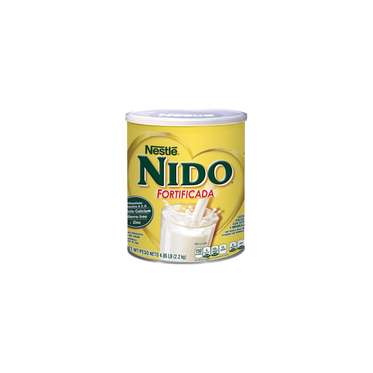 Nestle Nido Fortificada Dry Whole Milk, 4.85 lbs - product image 7
