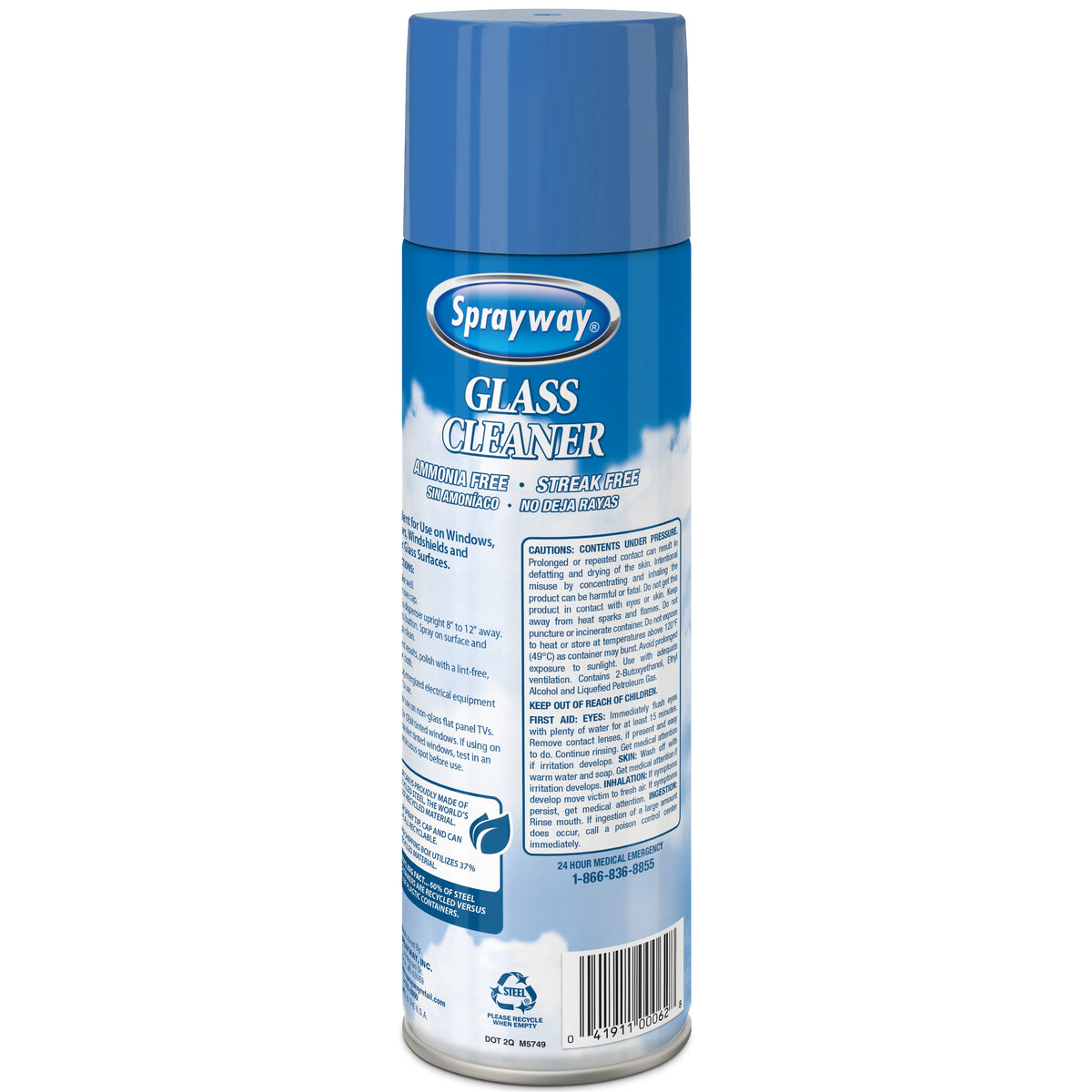 Sprayway Glass Cleaner, 23 fl oz, 4 ct - product image 2