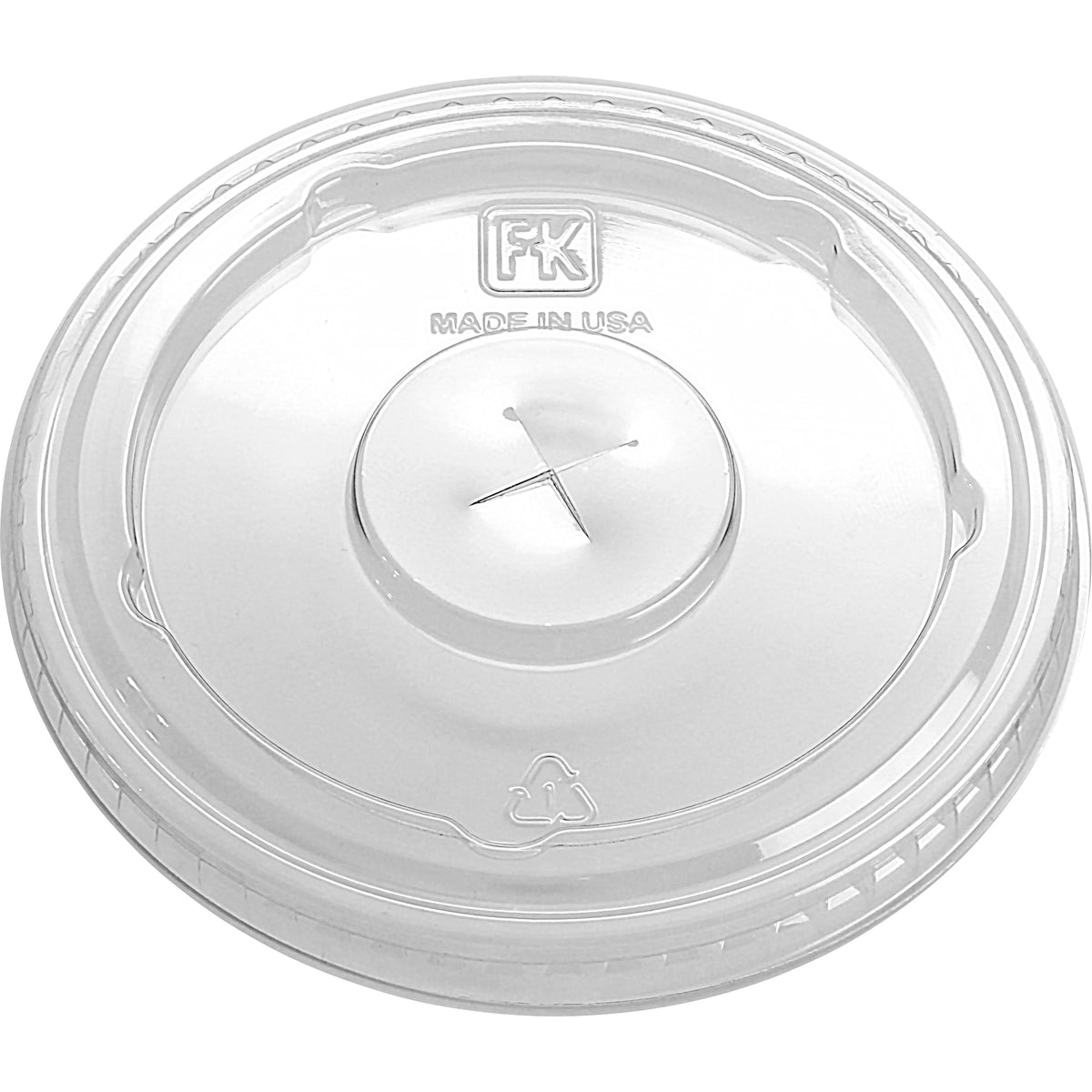 Fabri-Kal Plastic Straw Slot Cold Cup Lids, 32 oz, 1000 ct - product image 1